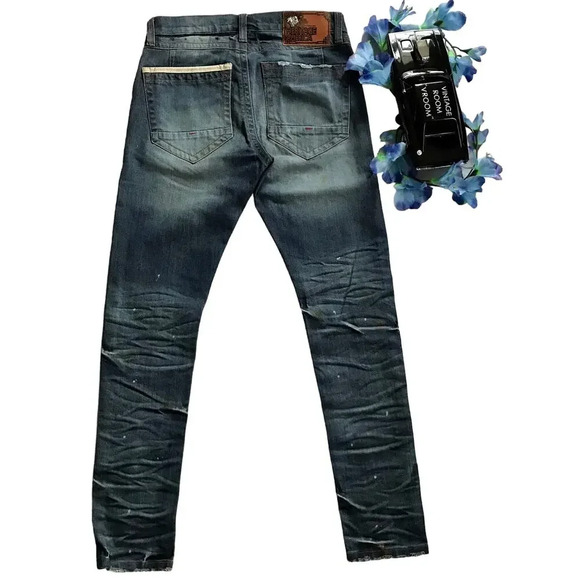 Heritage by America NWOT Medium Wash Jeans Men 34/33 - Picture 8 of 12